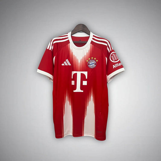 25/26 Bayern München Home Kit from FootballPrestige.com - Premium Football Kits