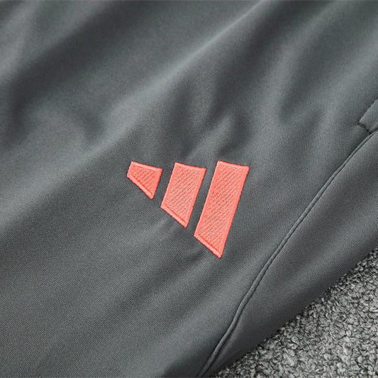 25/26 Bayern München Training Grey Kids Size Tracksuit from FootballPrestige.com - Premium Football Kits