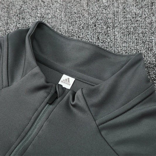 25/26 Bayern München Training Grey Tracksuit from FootballPrestige.com - Premium Football Kits