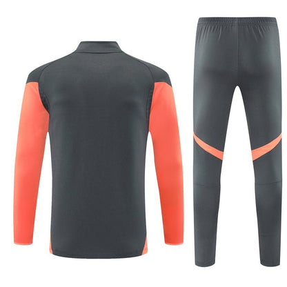 25/26 Bayern München Training Grey Tracksuit from FootballPrestige.com - Premium Football Kits