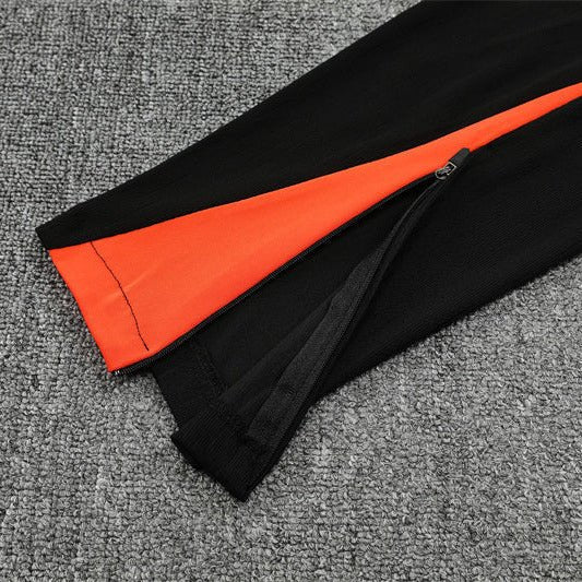 25/26 Brazil Training Orange Tracksuit from FootballPrestige.com - Premium Football Kits
