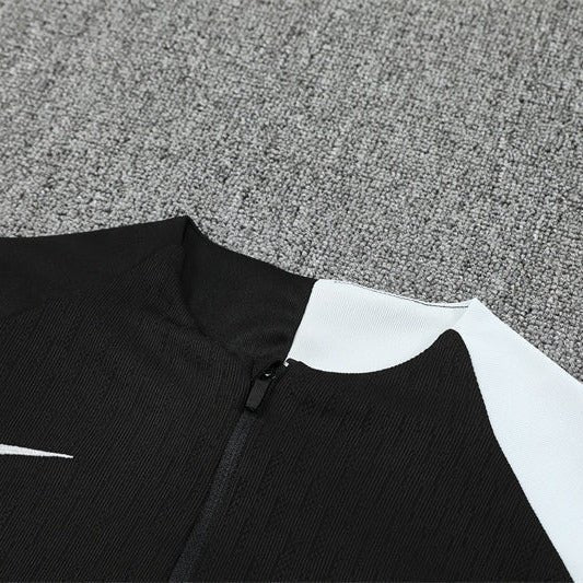 25/26 Chelsea Black Tracksuit from FootballPrestige.com - Premium Football Kits