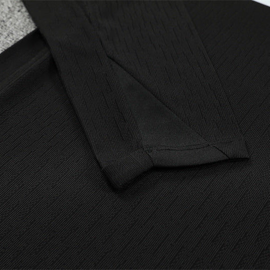 25/26 Chelsea Black Tracksuit from FootballPrestige.com - Premium Football Kits