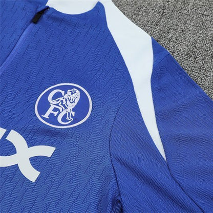 25/26 Chelsea Blue Tracksuit from FootballPrestige.com - Premium Football Kits