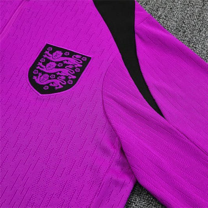 25/26 England Training Purple Tracksuit from FootballPrestige.com - Premium Football Kits