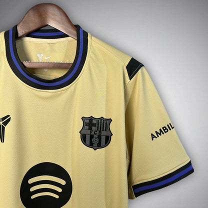 25/26 FC Barcelona Away Kit from FootballPrestige.com - Premium Football Kits