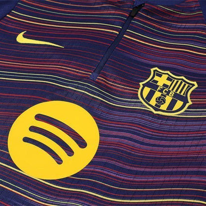 25/26 FC Barcelona Pre - Match Home Kids Size Tracksuit from FootballPrestige.com - Premium Football Kits
