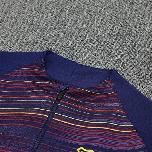 25/26 FC Barcelona Pre - Match Home Tracksuit from FootballPrestige.com - Premium Football Kits