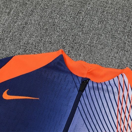 25/26 FC Barcelona Pre - Match Third Kids Size Tracksuit from FootballPrestige.com - Premium Football Kits