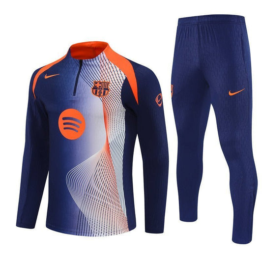 25/26 FC Barcelona Pre - Match Third Tracksuit from FootballPrestige.com - Premium Football Kits