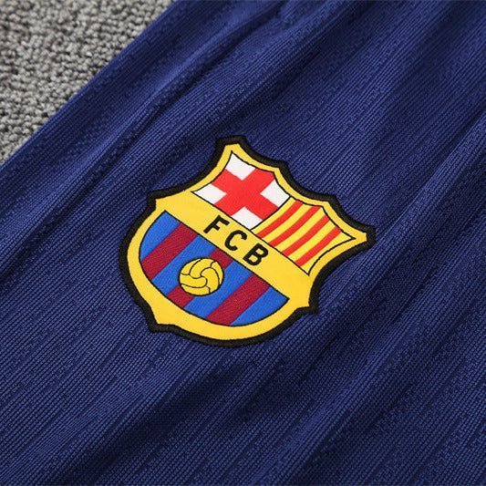 25/26 FC Barcelona Training Blue/Purple Kids Size Tracksuit from FootballPrestige.com - Premium Football Kits