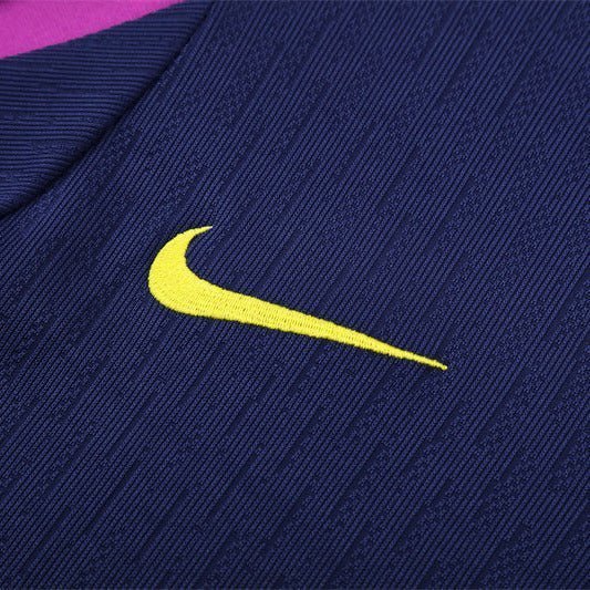 25/26 FC Barcelona Training Blue/Purple Kids Size Tracksuit from FootballPrestige.com - Premium Football Kits