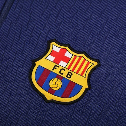 25/26 FC Barcelona Training Blue/Purple Kids Size Tracksuit from FootballPrestige.com - Premium Football Kits