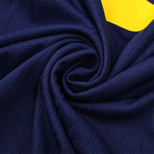 25/26 FC Barcelona Training Blue/Purple Kids Size Tracksuit from FootballPrestige.com - Premium Football Kits