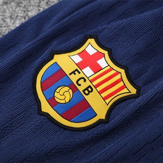 25/26 FC Barcelona Training Purple/Blue Kids Size Tracksuit from FootballPrestige.com - Premium Football Kits