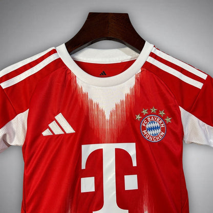 25/26 FC Bayern Home Kids Size Kit from FootballPrestige.com - Premium Football Kits