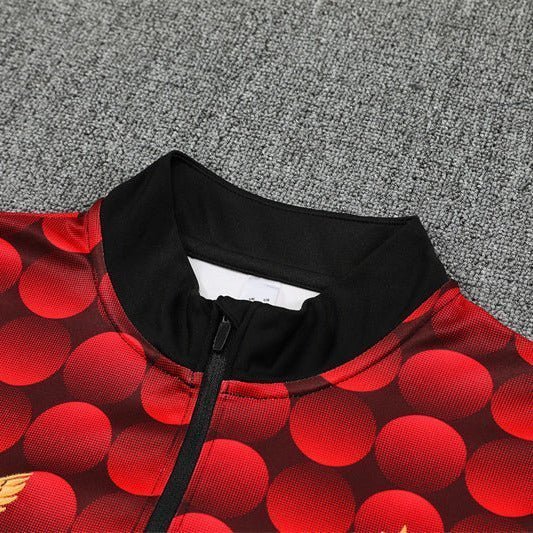 25/26 Feyenoord Pre - Match Home Kids Size Tracksuit from FootballPrestige.com - Premium Football Kits