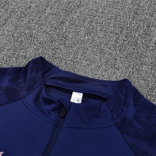 25/26 Feyenoord Training Blue Kids Size Tracksuit from FootballPrestige.com - Premium Football Kits