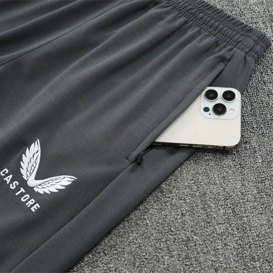 25/26 Feyenoord Training Grey Kids Size Tracksuit from FootballPrestige.com - Premium Football Kits