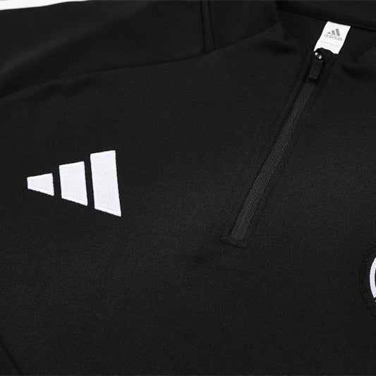 25/26 Germany Training Black Kids Size Tracksuit from FootballPrestige.com - Premium Football Kits