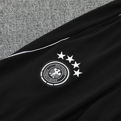 25/26 Germany Training Black Tracksuit from FootballPrestige.com - Premium Football Kits