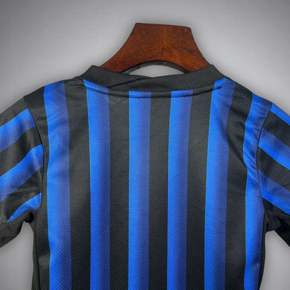 25/26 Inter Milan Home Kids Size Kit from FootballPrestige.com - Premium Football Kits