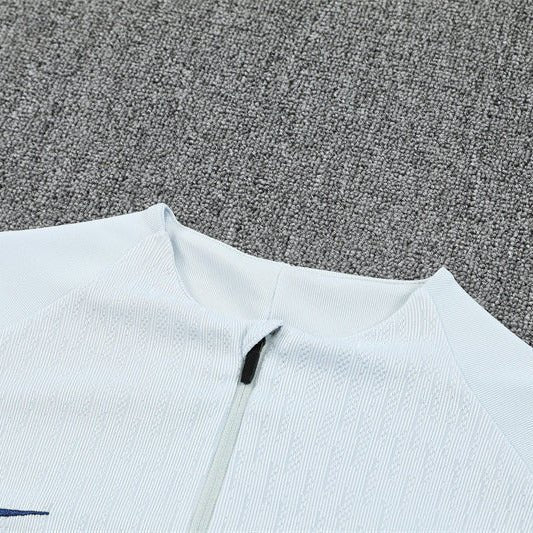 25/26 Inter Milan White Kids Size Tracksuit from FootballPrestige.com - Premium Football Kits