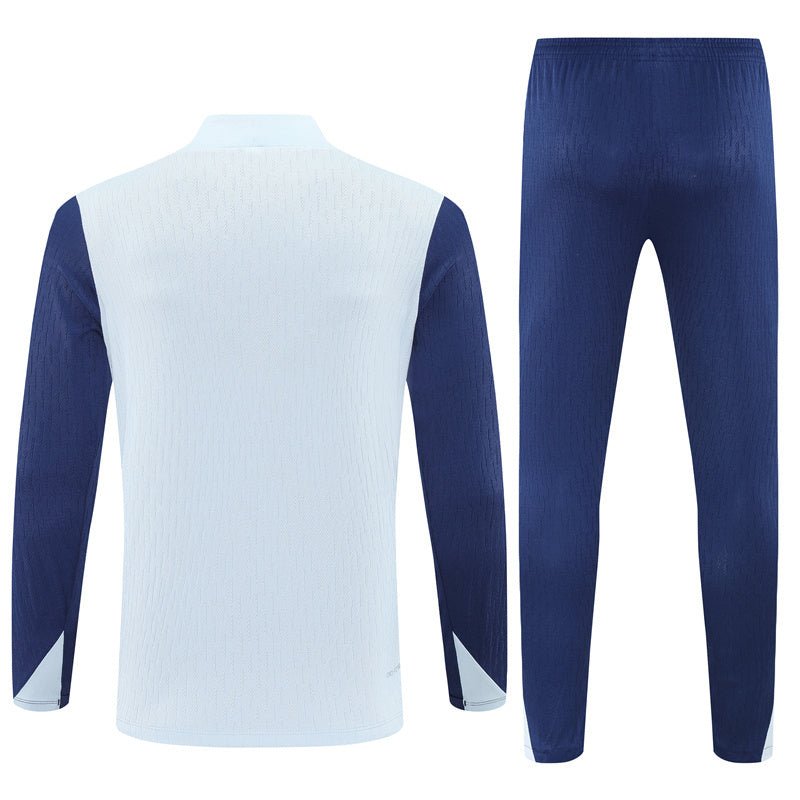 25/26 Inter Milan White Tracksuit from FootballPrestige.com - Premium Football Kits