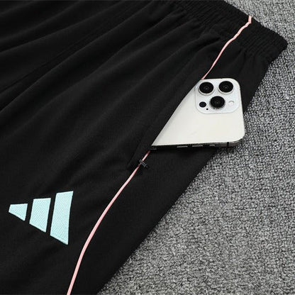 25/26 Juventus Training Black Kids Size Tracksuit from FootballPrestige.com - Premium Football Kits