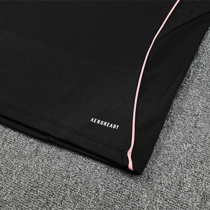 25/26 Juventus Training Black Tracksuit from FootballPrestige.com - Premium Football Kits