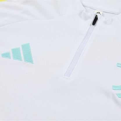 25/26 Juventus Training White Tracksuit from FootballPrestige.com - Premium Football Kits