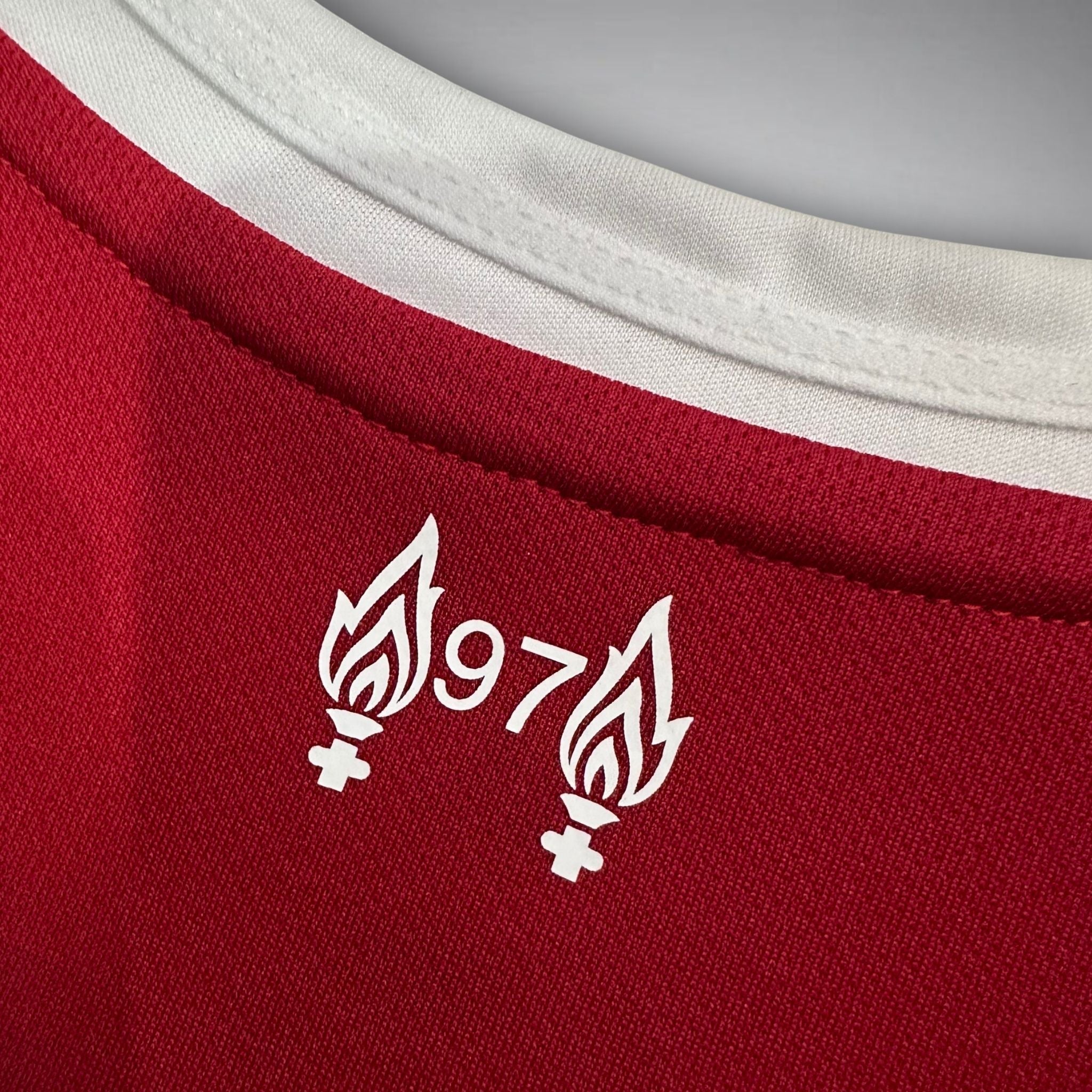 25/26 Liverpool Home Kit from FootballPrestige.com - Premium Football Kits