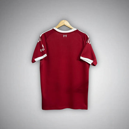 25/26 Liverpool Home Kit from FootballPrestige.com - Premium Football Kits