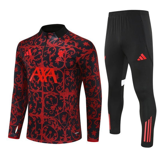 25/26 Liverpool Pre - Match Kids Size Tracksuit from FootballPrestige.com - Premium Football Kits