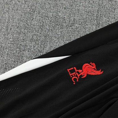 25/26 Liverpool Training Black Tracksuit from FootballPrestige.com - Premium Football Kits