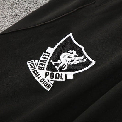 25/26 Liverpool Training Green Kids Size Tracksuit from FootballPrestige.com - Premium Football Kits