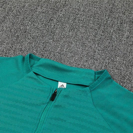 25/26 Liverpool Training Green Kids Size Tracksuit from FootballPrestige.com - Premium Football Kits