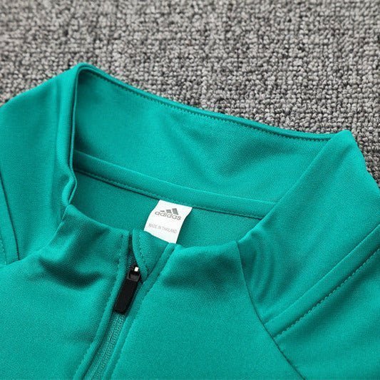 25/26 Liverpool Training Green Tracksuit from FootballPrestige.com - Premium Football Kits