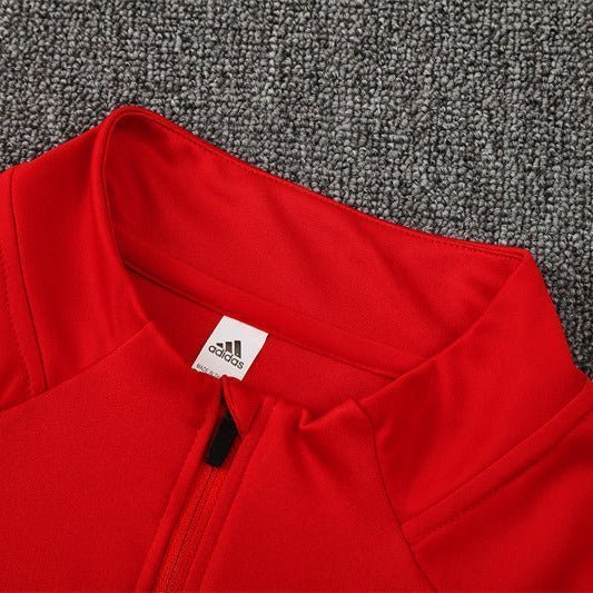 25/26 Liverpool Training Red Kids Size Tracksuit from FootballPrestige.com - Premium Football Kits