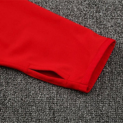 25/26 Liverpool Training Red Kids Size Tracksuit from FootballPrestige.com - Premium Football Kits