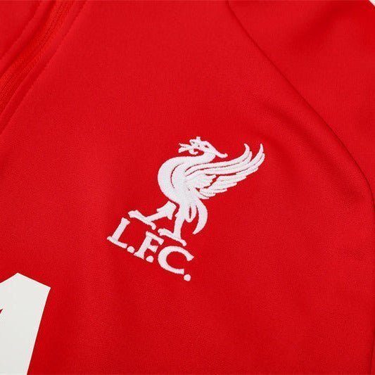 25/26 Liverpool Training Red Tracksuit from FootballPrestige.com - Premium Football Kits