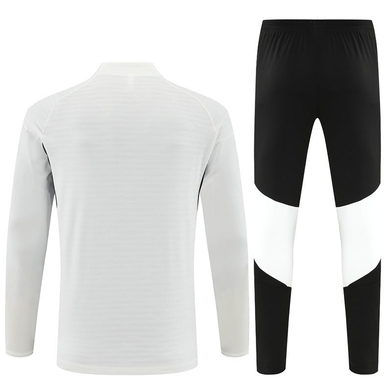 25/26 Liverpool Training White Kids Size Tracksuit from FootballPrestige.com - Premium Football Kits