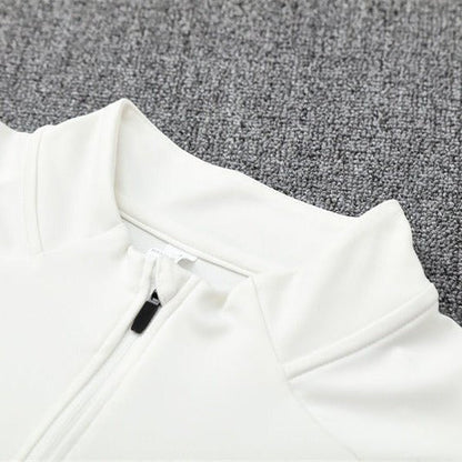 25/26 Liverpool Training White Kids Size Tracksuit from FootballPrestige.com - Premium Football Kits