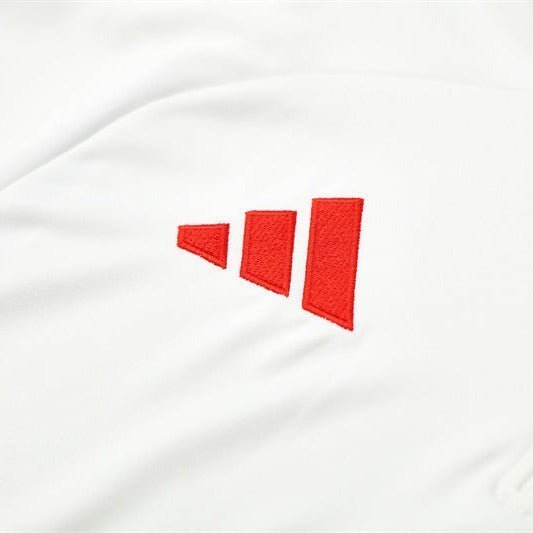 25/26 Liverpool Training White Kids Size Tracksuit from FootballPrestige.com - Premium Football Kits