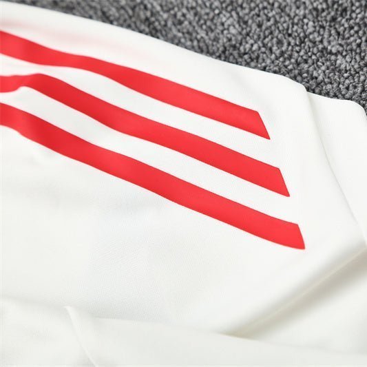 25/26 Liverpool Training White Tracksuit from FootballPrestige.com - Premium Football Kits