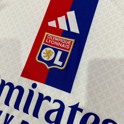 25/26 Lyon Home Kit from FootballPrestige.com - Premium Football Kits