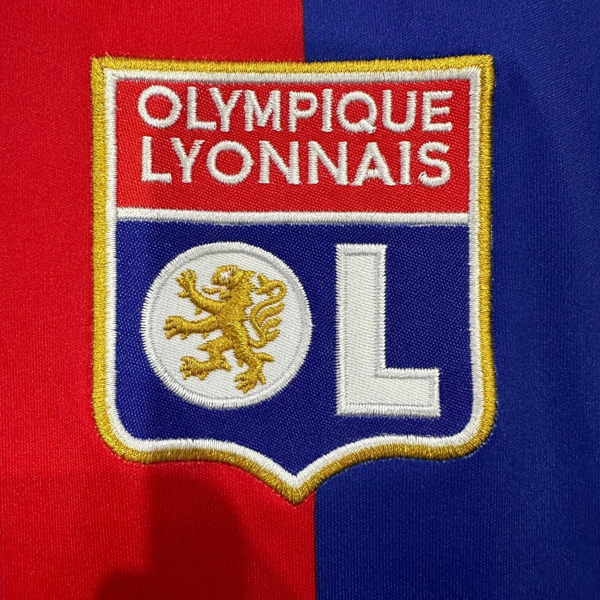 25/26 Lyon Home Kit from FootballPrestige.com - Premium Football Kits
