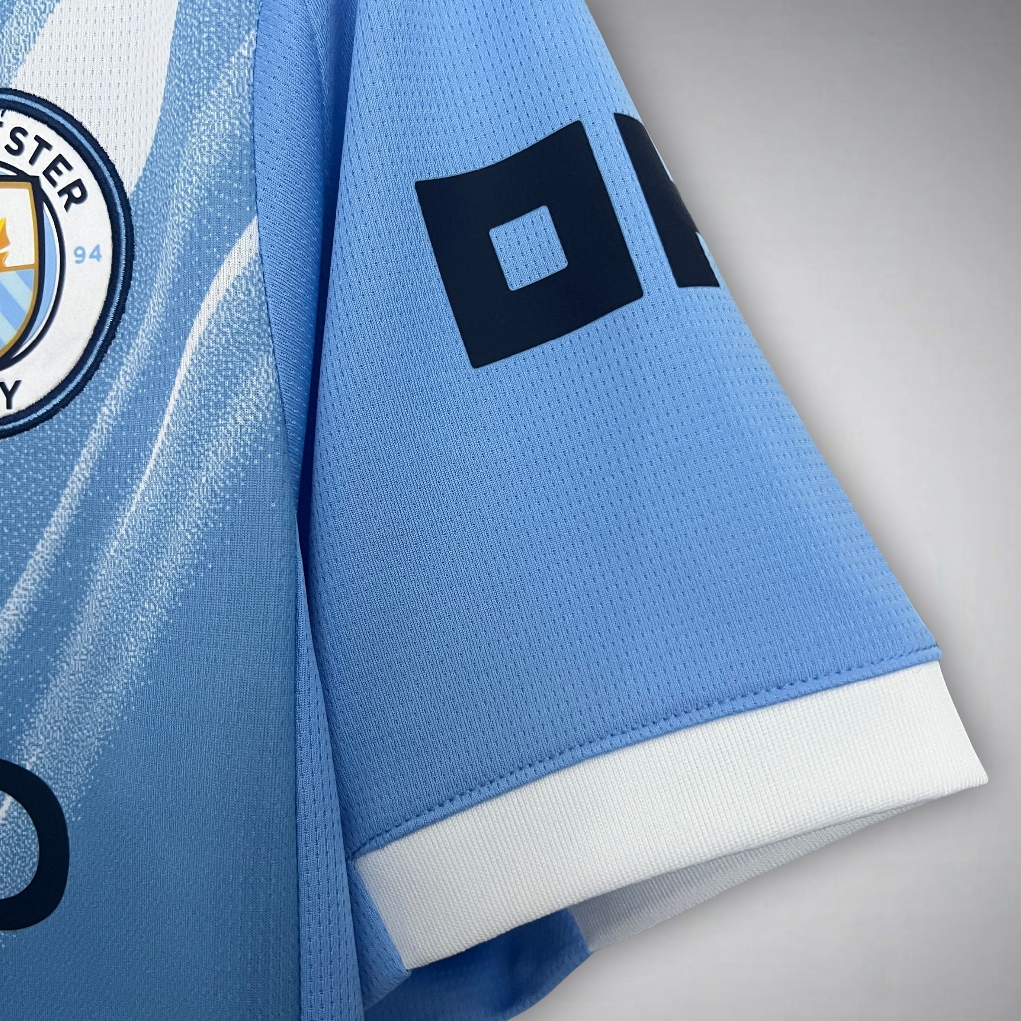 25/26 Manchester City Home Kit from FootballPrestige.com - Premium Football Kits