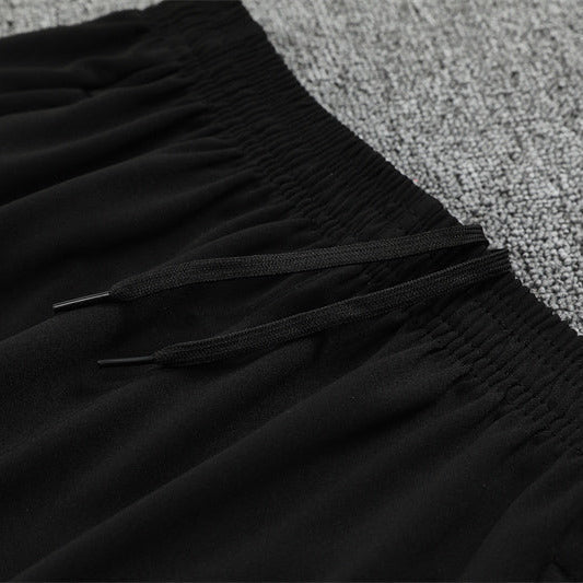 25/26 Manchester City x Asahi Black Kids Size Tracksuit from FootballPrestige.com - Premium Football Kits