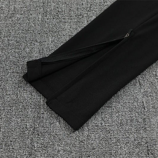 25/26 Manchester City x Asahi Black Kids Size Tracksuit from FootballPrestige.com - Premium Football Kits